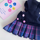 Vestido K-Style com Guia para Cães Pequenos – Estilo Coreano
