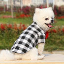 Camisa Social Xadrez com Gravata Borboleta
