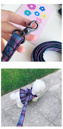 Vestido K-Style com Guia para Cães Pequenos – Estilo Coreano