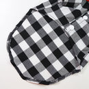 Camisa Social Xadrez com Gravata Borboleta