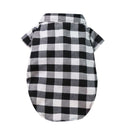 Camisa Social Xadrez com Gravata Borboleta