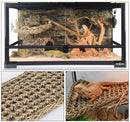 Cama de Palha com Rede Natural para Répteis