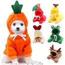 Moletom Fantasia das Frutas para Pet
