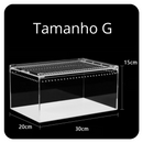 Caixa de Criação Acrílica para Répteis