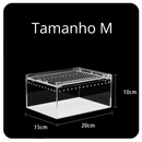 Caixa de Criação Acrílica para Répteis