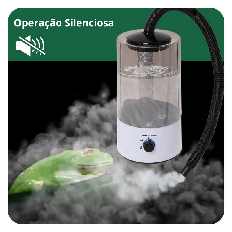 Umidificador para Terrário de Répteis 4L