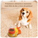 Brinquedo Interativo 2 em 1 com Dispenser de Petiscos