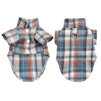Camisa Xadrez com D-Ring