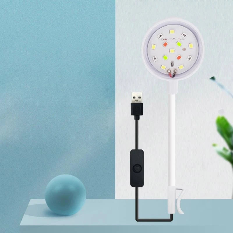 Luminária para Aquário de LED com Clip