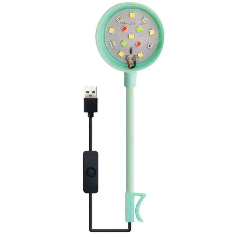 Luminária para Aquário de LED com Clip
