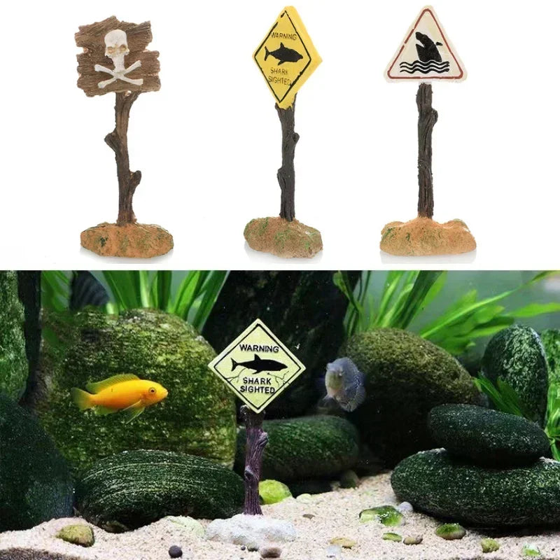 Decoração de Aquário em Resina