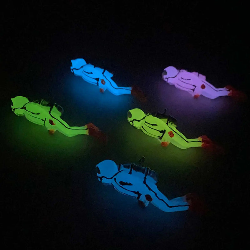 Decoração Aquário Mergulhador