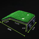 Plataforma Flutuante com Grama Artificial para Tartarugas