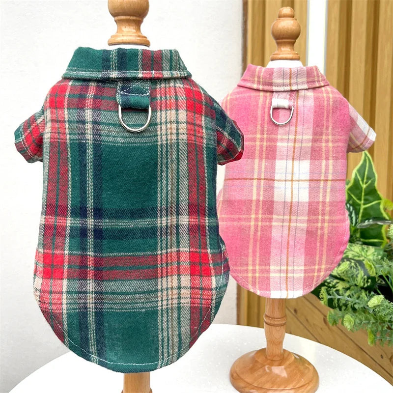 Camisa Xadrez com D-Ring