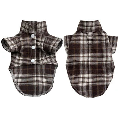 Camisa Xadrez com D-Ring