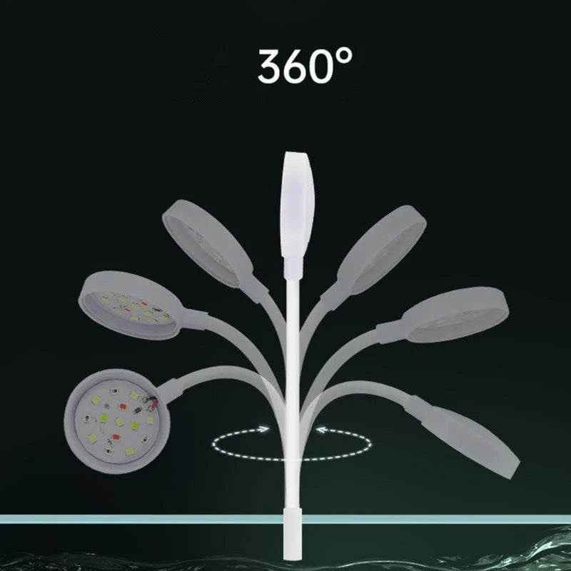 Luminária para Aquário de LED com Clip