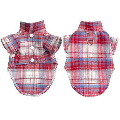 Camisa Xadrez com D-Ring