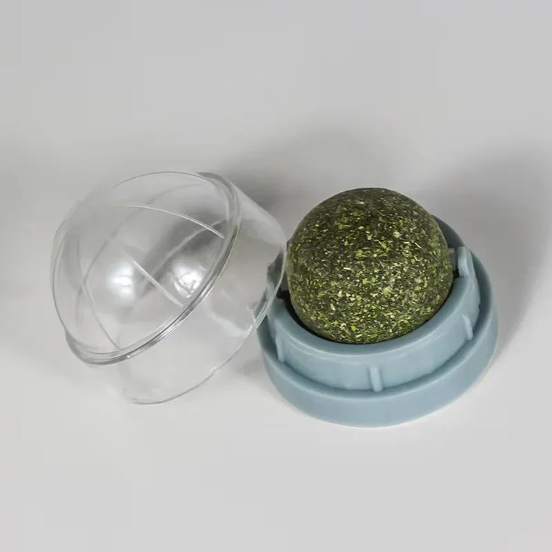 Bola de Catnip Adesiva para Gatos