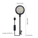 Luminária para Aquário de LED com Clip