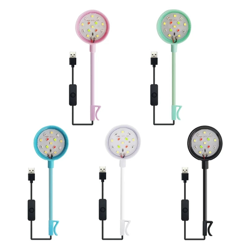 Luminária para Aquário de LED com Clip